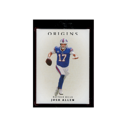 Josh Allen 2022 Panini Origins Football Blank Slate