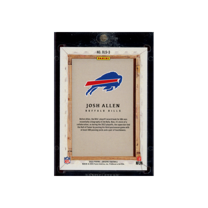 Josh Allen 2022 Panini Origins Football Blank Slate