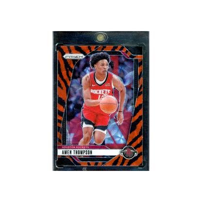 Amen Thompson 2024-25 Panini Prizm Basketball Tiger Prizm