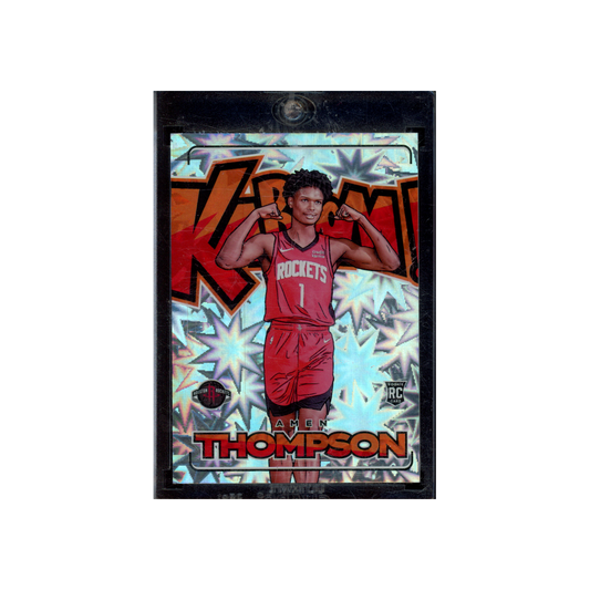 Amen Thompson 2023-24 Panini Crown Royale Basketball Rookie Kaboom
