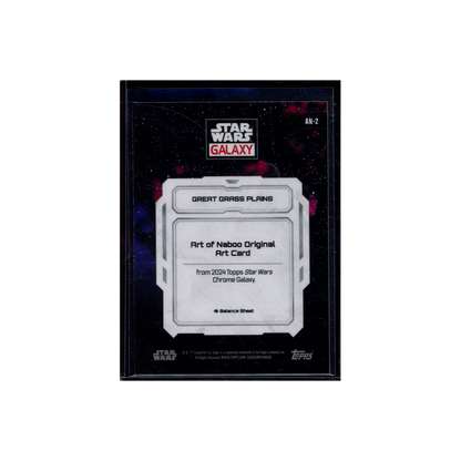 Great Grass Plains 2024 Topps Star Wars Galaxy Chrome