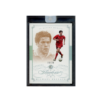 Michael Ballack 2015-16 Panini Flawless Soccer Legends Diamond /20