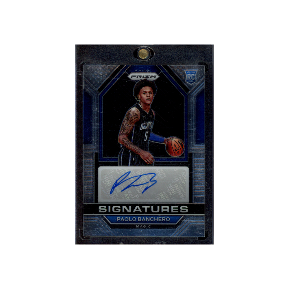 Paolo Banchero 2022-23 Panini Prizm Basketball Rookie Auto