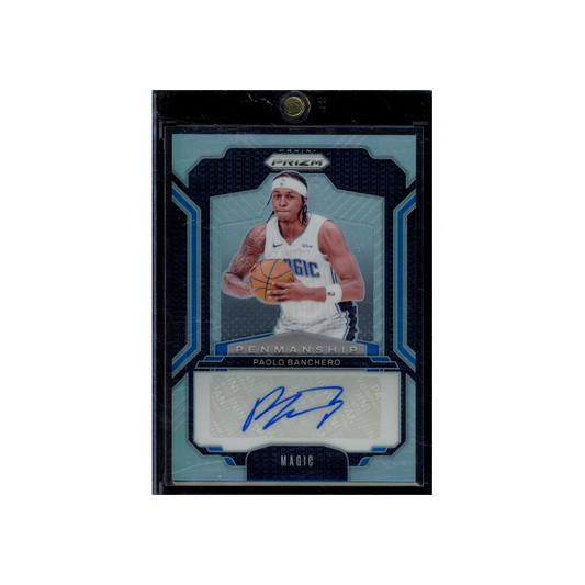 Paolo Banchero 2024-25 Panini Prizm Basketball Penmanship Auto Prizm