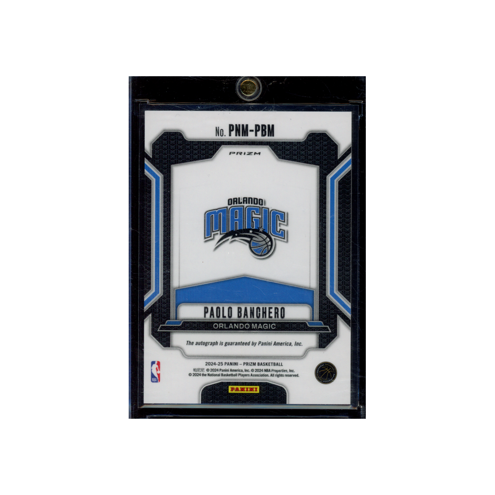 Paolo Banchero 2024-25 Panini Prizm Basketball Penmanship Auto Prizm