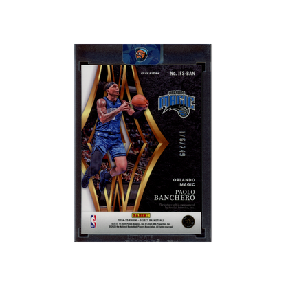 Paolo Banchero 2024-25 Panini Select Basketball In Flights Auto /249