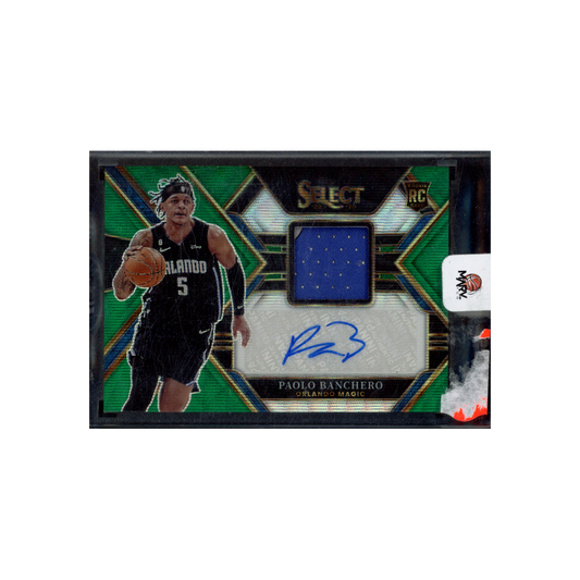 Paolo Banchero 2022-23 Panini Select Basketball RPA Green Wave /25