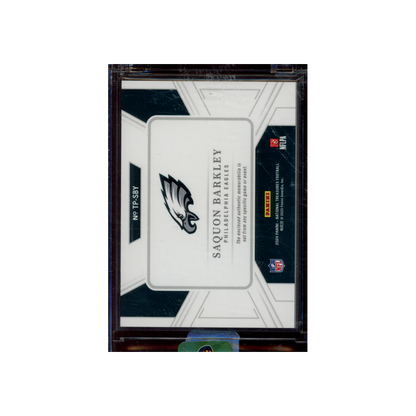 Saquon Barkley 2024 Panini National Treasures Football Treasured Patches /25