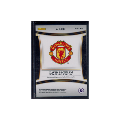 David Beckham 2023-24 Panini Select Premier League Soccer Auto Silver