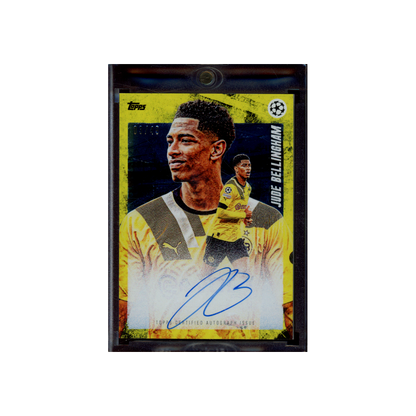 Jude Bellingham 2022 Topps Platinum Uefa Auto /49