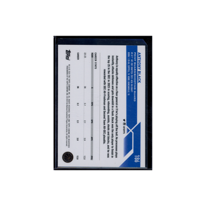 Anthony Black 2024 Topps Chrome Orange Sapphire Rookie /25