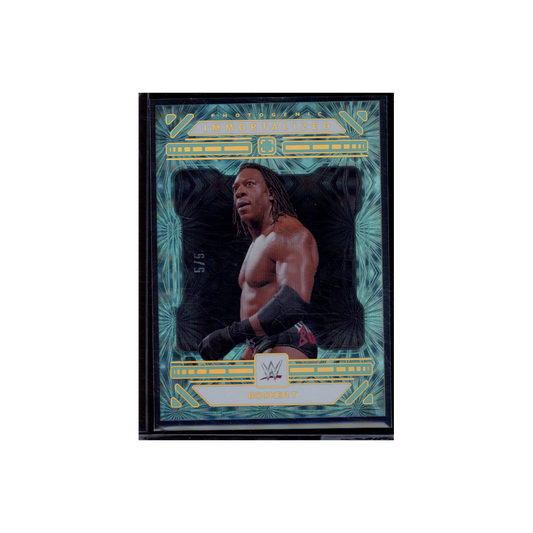 Booker T 2024 Panini Photogenic WWE Immortalized Fireworks /5