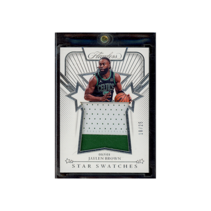 Jaylen Brown 2023-24 Panini Flawless Basketball Star Swatchs Patch /25