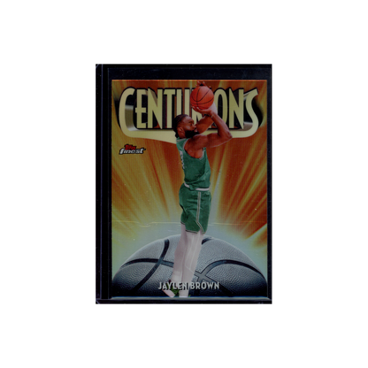 Jaylen Brown 2024 Topps Finest Basketball Centurions #C-11