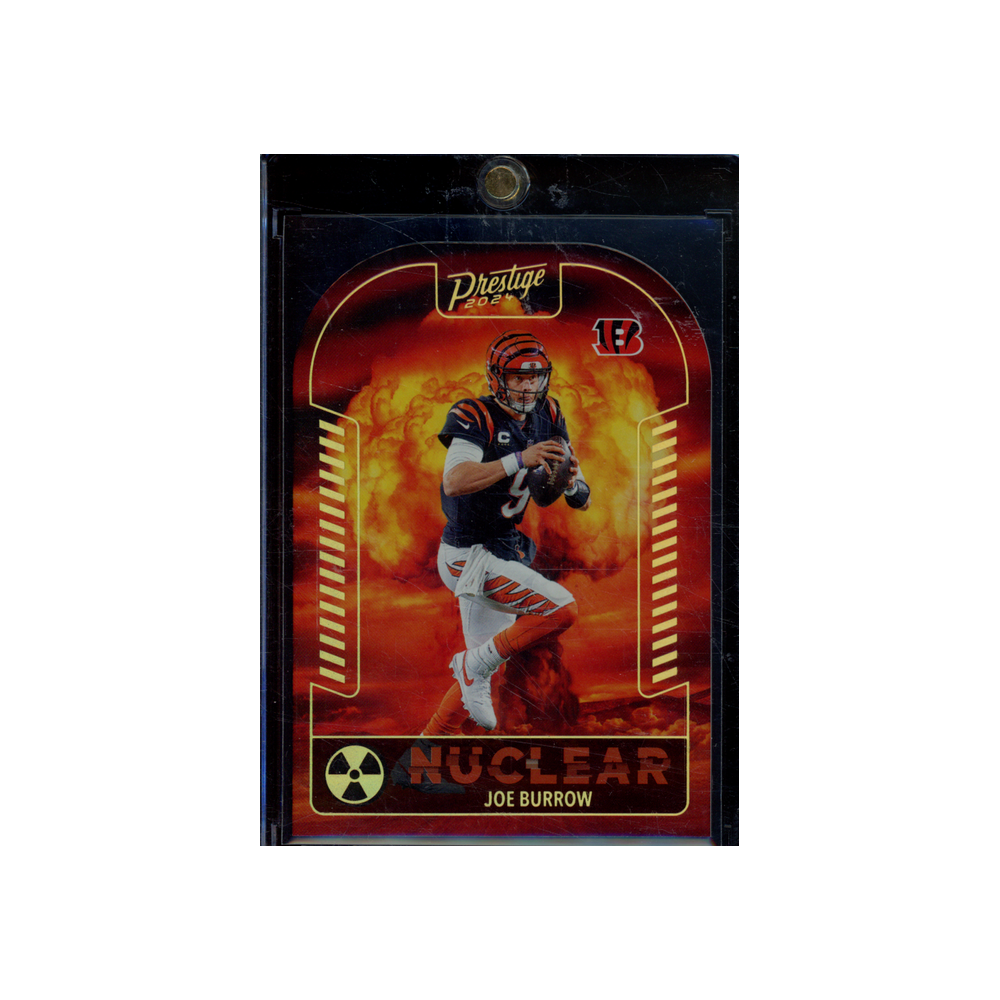 Joe Burrow 2024 Panini Prestige Football Nuclear Die-Cut