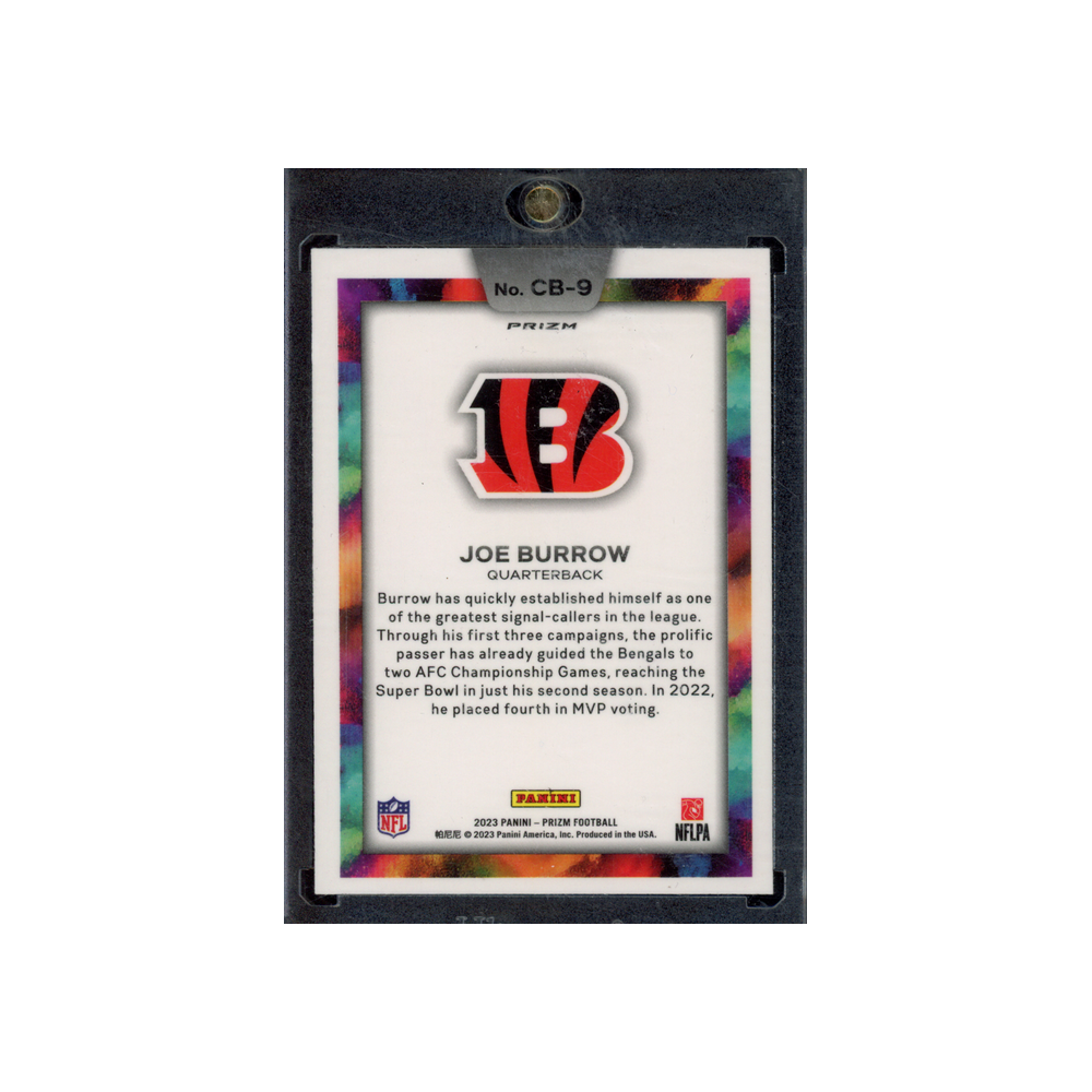 Joe Burrow 2023 Panini Prizm Football Color Blast