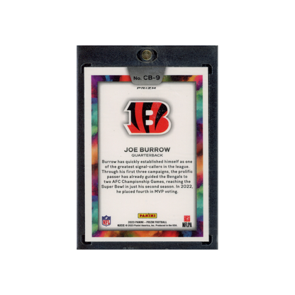 Joe Burrow 2023 Panini Prizm Football Color Blast
