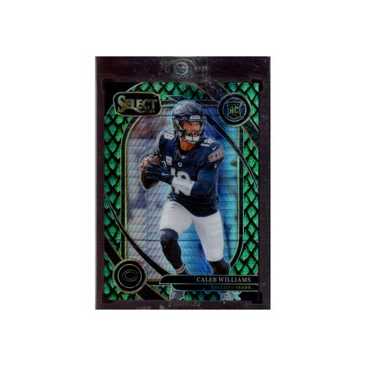 Caleb Williams 2024 Panini Select Football Dragon Scale Rookie /81