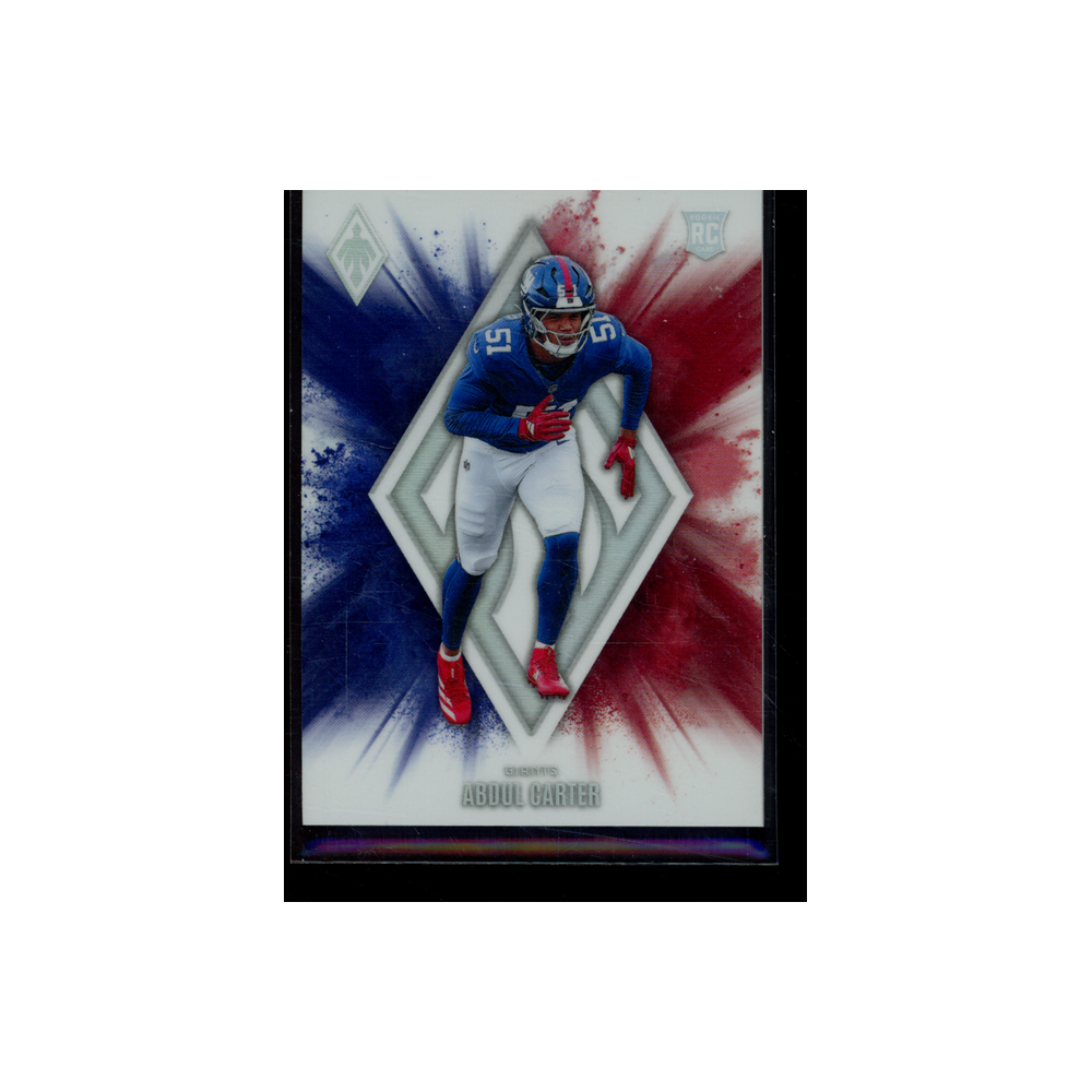 Abdul Carter 2025 Panini Phoenix Football Rookie Color Blast
