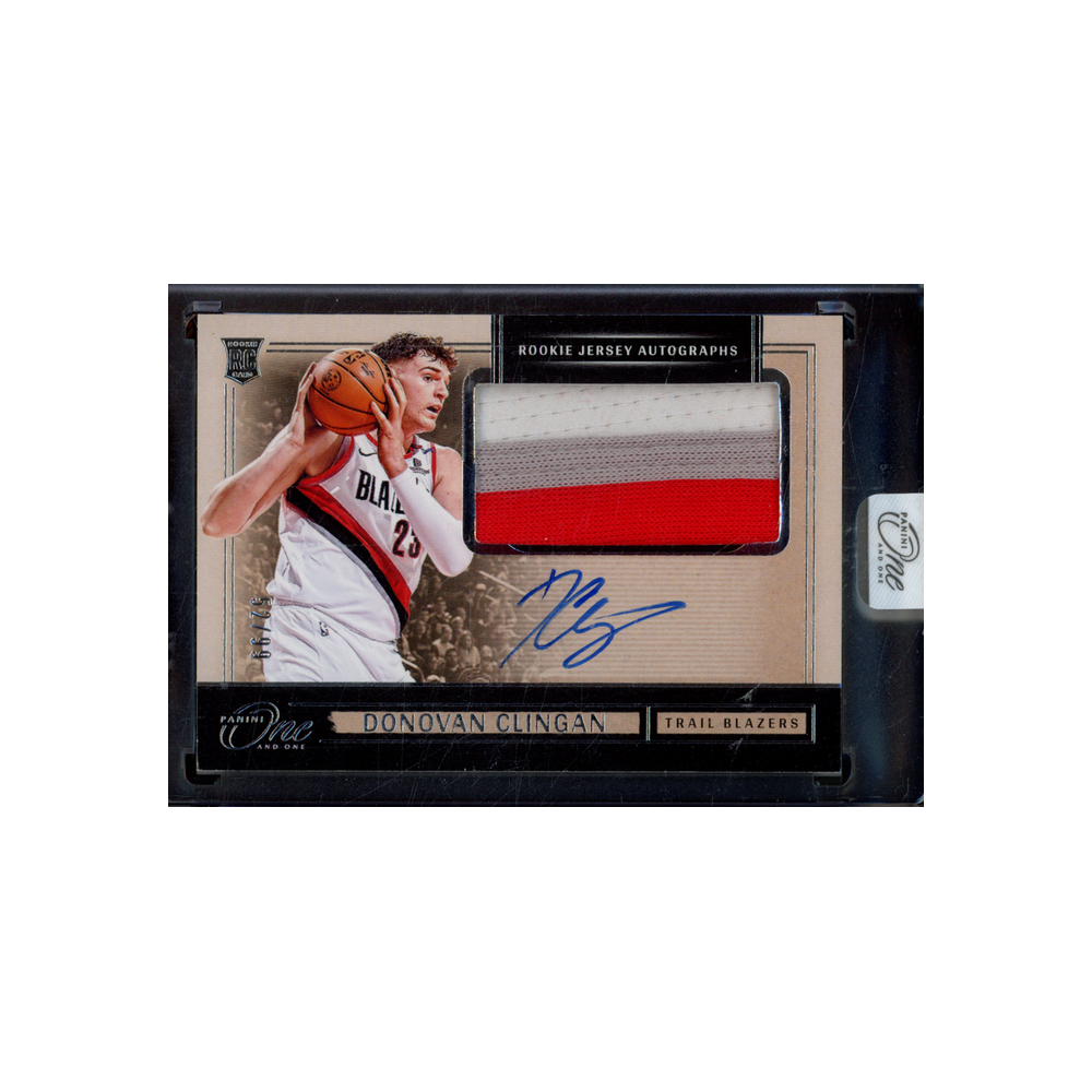 Donovan Clingan 2024-25 Panini One and One Basketball RPA /99