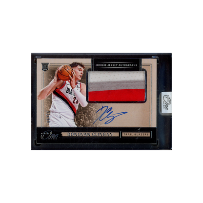 Donovan Clingan 2024-25 Panini One and One Basketball RPA /99