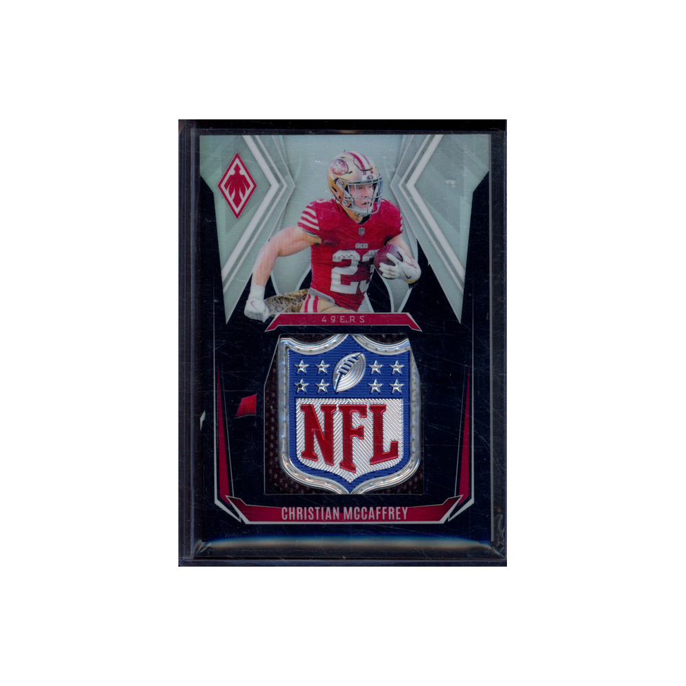 Christian McCaffrey 2024 Panini Phoenix Football NFL Shield 1/1