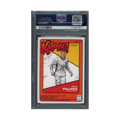 Cole Palmer 2024-25 Panini Donruss Fifa Kaboom PSA 9