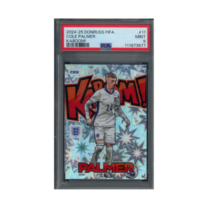 Cole Palmer 2024-25 Panini Donruss Fifa Kaboom PSA 9