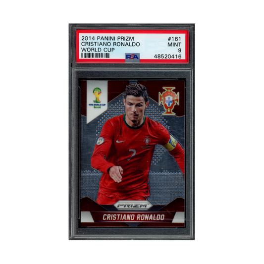 Cristiano Ronaldo 2014 Prizm World Cup PSA 9