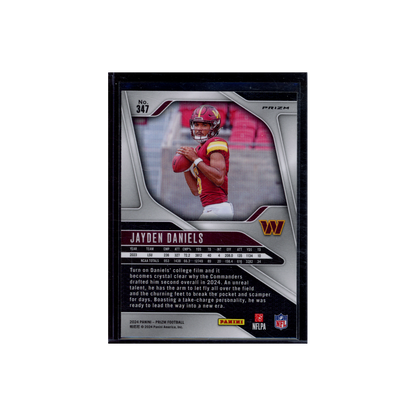 Jayden Daniels 2024 Panini Prizm Football Pink Prizm Rookie
