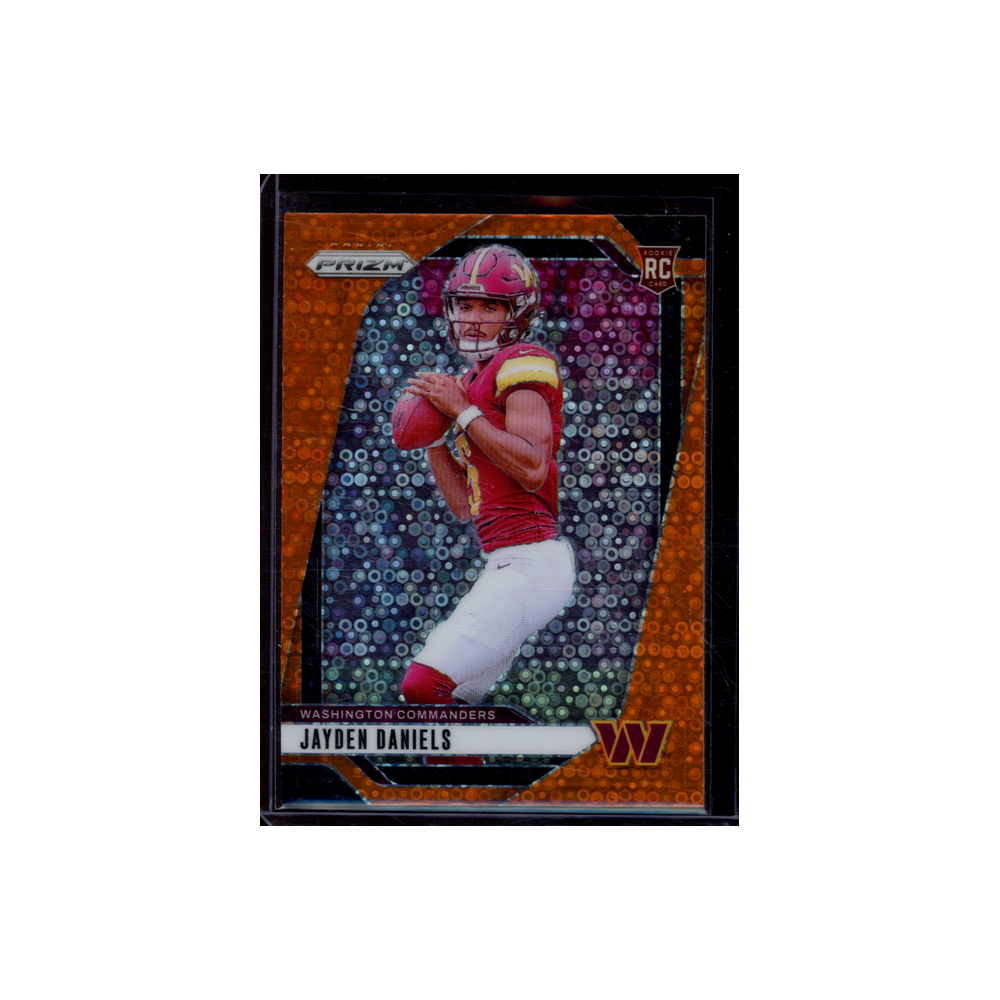 Jayden Daniels 2024 Panini Prizm Football Disco Prizm Rookie