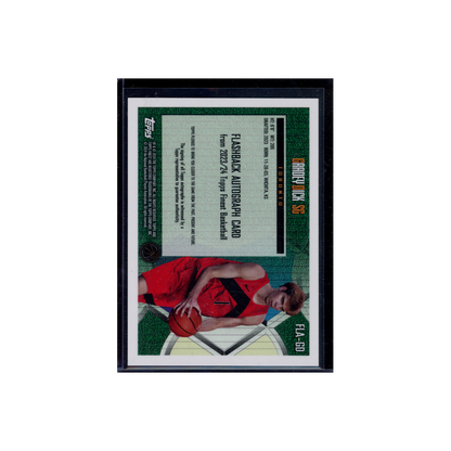 Gradey Dick 2023-24 Topps Finest Basketball Rookie Auto Green /25