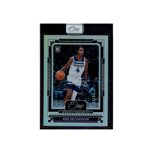 Rob Dillingham 2024-25 Panini One and One Basketball Rookie Silver /75