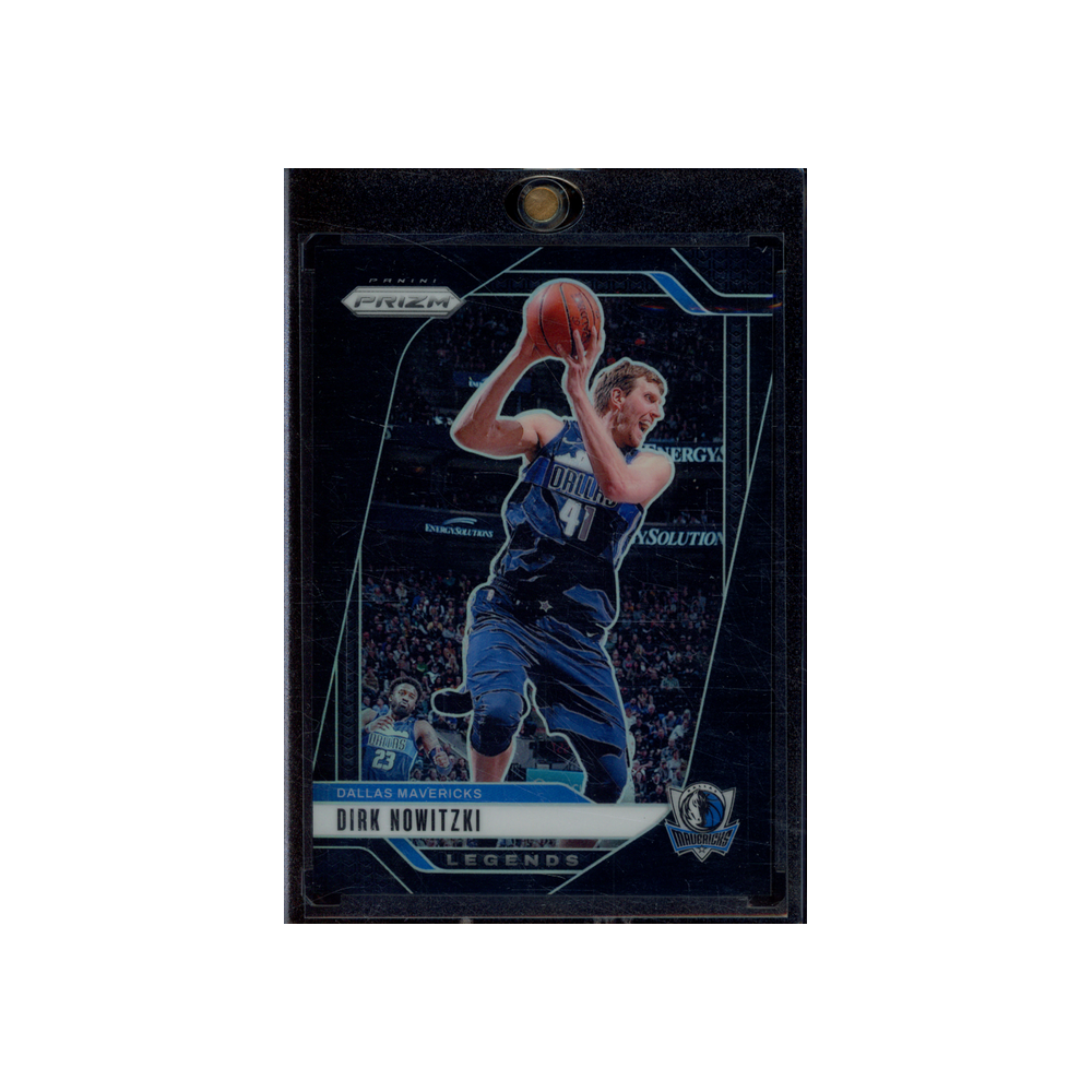 Dirk Nowitzki 2024-25 Panini Prizm Basketball Legends True Black Prizm 1/1
