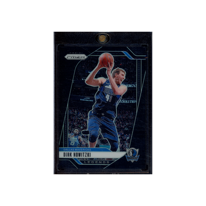 Dirk Nowitzki 2024-25 Panini Prizm Basketball Legends True Black Prizm 1/1