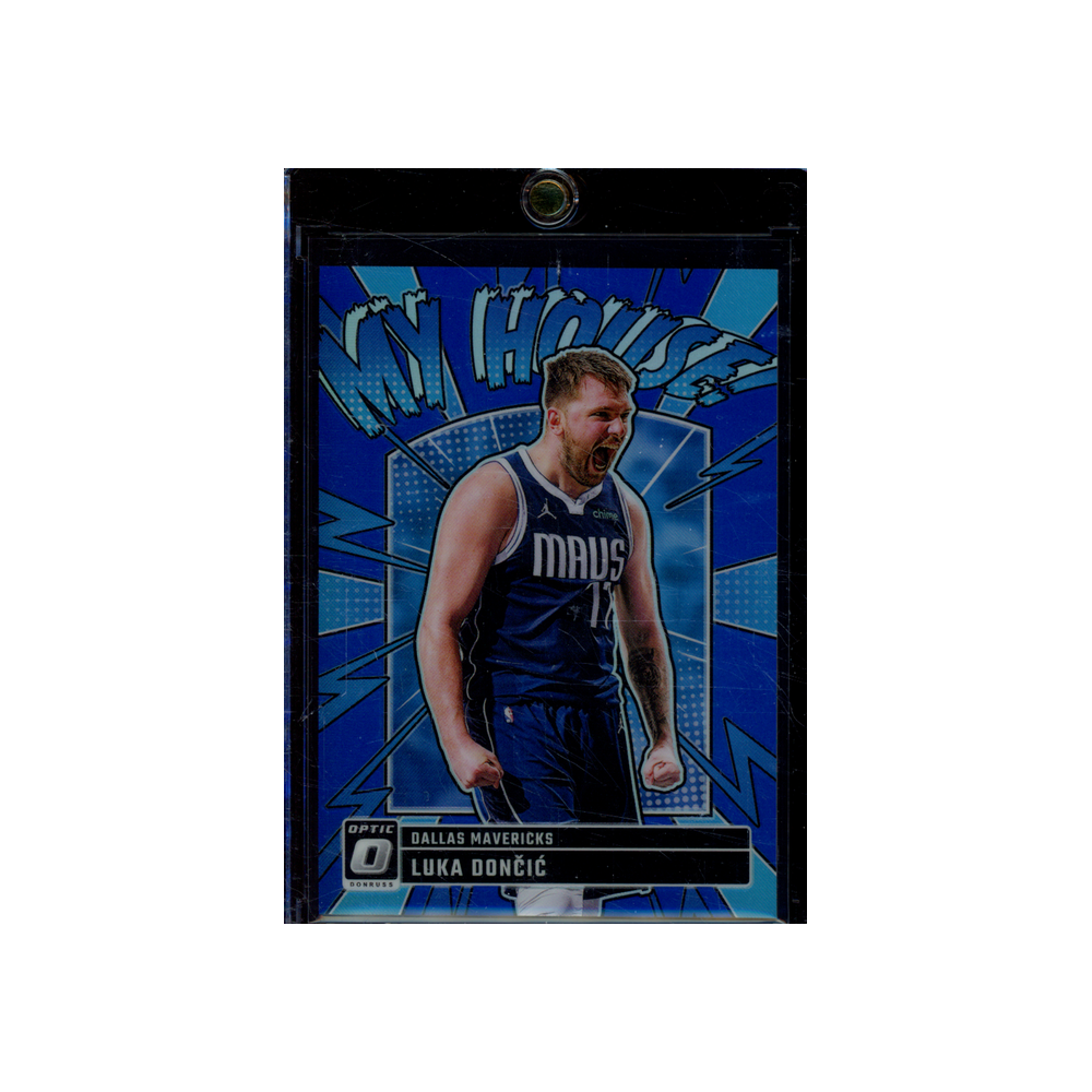 Luka Doncic 2024-25 Panini Donruss Optic Basketball My House Blue /85
