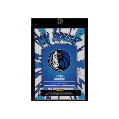 Luka Doncic 2024-25 Panini Donruss Optic Basketball My House Blue /85
