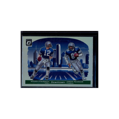 Roger Staubach Drew Pearson 2024 Panini Donruss Optic Football Downtown