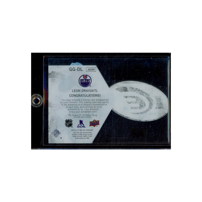 Leon Draisaitl 2016-17 UD Ice Hockey Auto