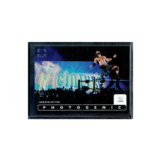 Drew McIntyre 2024 Panini Photogenic WWE Silver /99