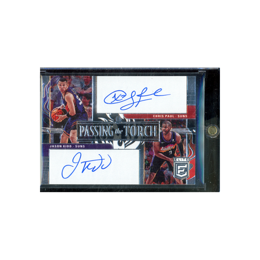 Chris Paul & Jason Kidd 2022-23 Panini Donruss Elite Basketball Passing the Torch Dual Auto