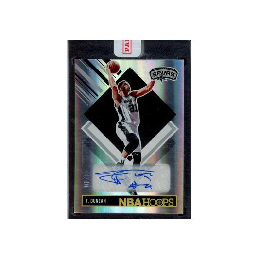 Tim Duncan 2024-25 Panini Hoops Basketball Auto /10