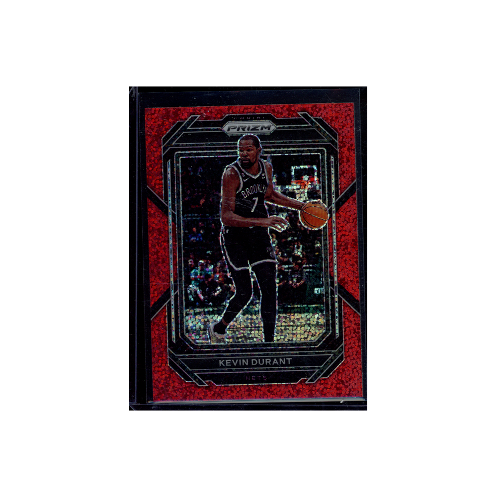 Kevin Durant 2022-23 Panini Prizm Basketball Red Sparkle #10