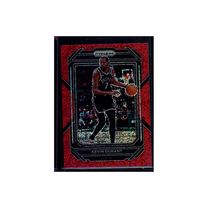 Kevin Durant 2022-23 Panini Prizm Basketball Red Sparkle #10
