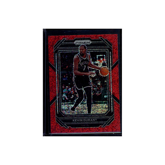 Kevin Durant 2022-23 Panini Prizm Basketball Red Sparkle #10