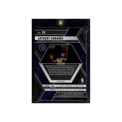 Anthony Edwards 2024-25 Panini Mosaic Basketball Genesis