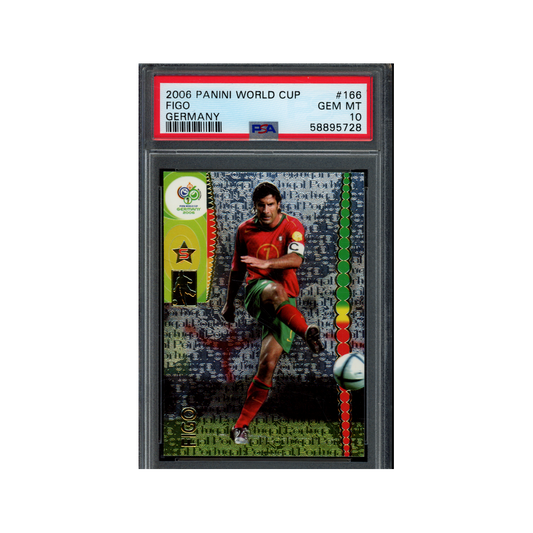 Figo 2006 Panini World Cup Germany PSA 10