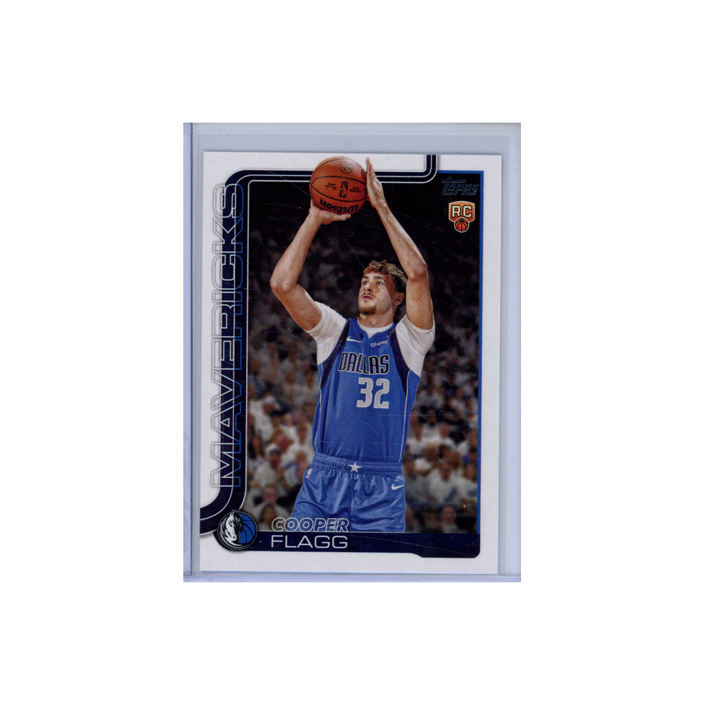 Cooper Flagg 2025 Topps Flagship Rookie