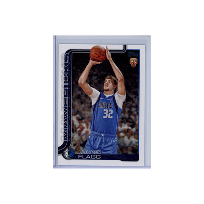Cooper Flagg 2025 Topps Flagship Rookie