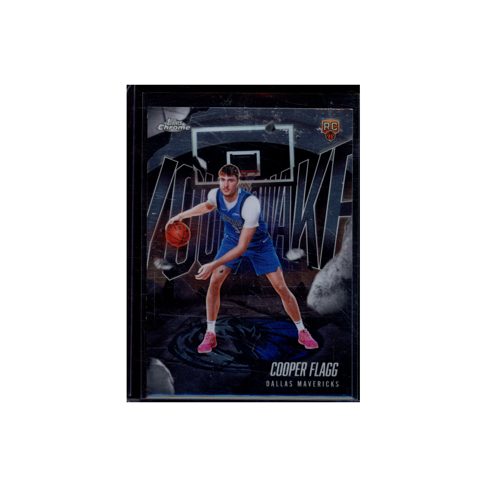 Cooper Flagg 2025 Topps Chrome Youthquake Rookie